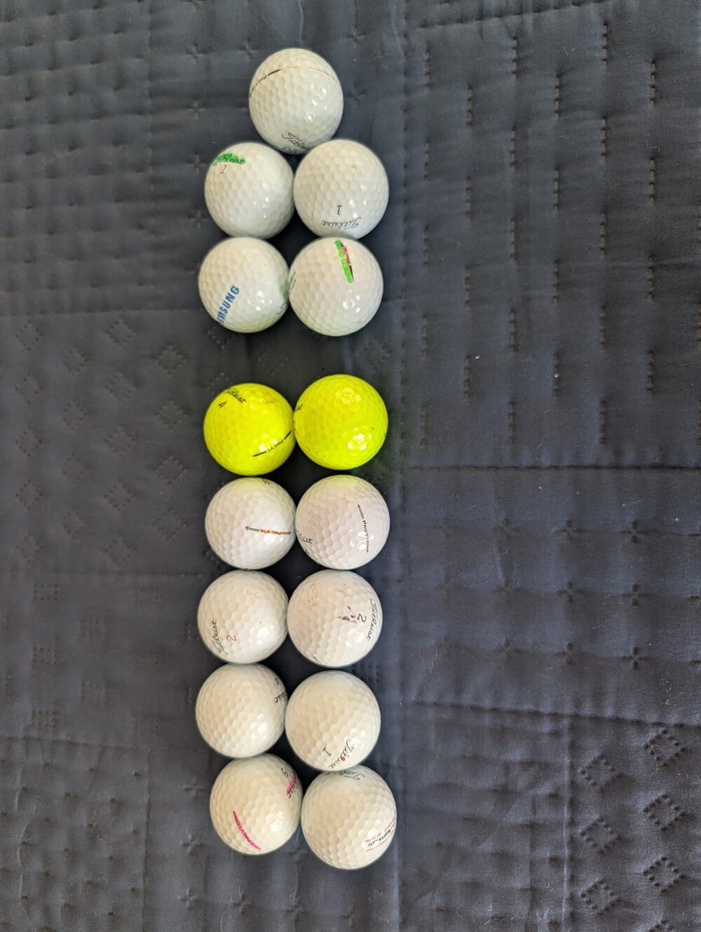 Titleist ProV1 and ProV1x Golf Balls
